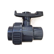Valve Ball Pvc Threaded Single Union 11/2"