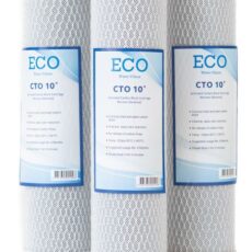 Eco- F10 Cart. Cto Carbon Block - 3 Pack